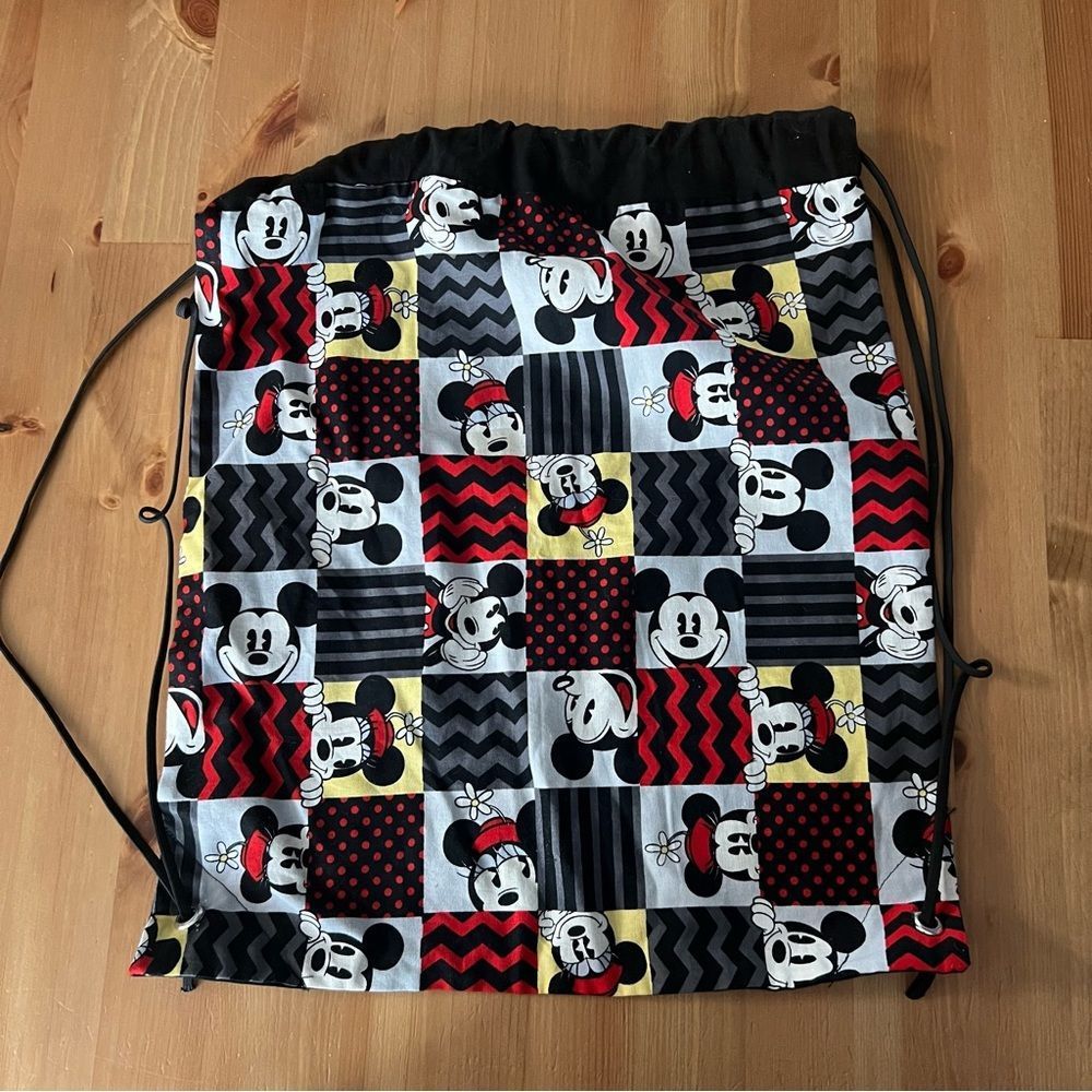 Mickey Mouse drawstring bag